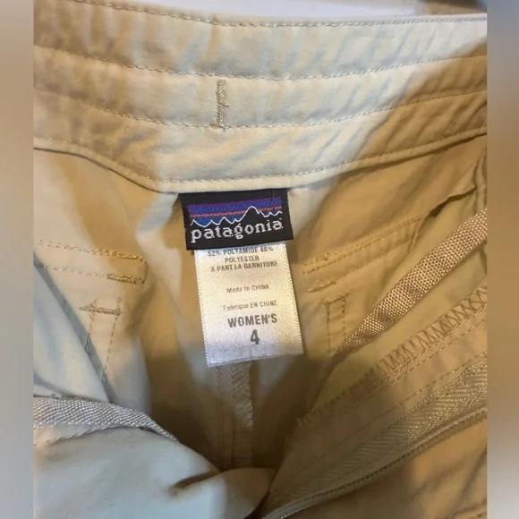 Patagonia women’s Inter-Continental Shorts Drawstring Size 4 - Picture 6 of 10